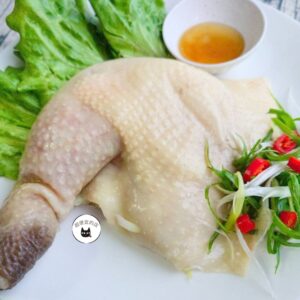無骨脆皮油雞腿 600g（含湯汁） (固形物約375g) ﹍ 071-0022