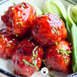 A級純肉獅子頭 600g（散裝 / 約11-13顆左右）﹍ 102-0838：圖片 2