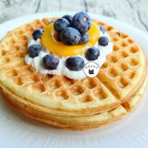 格子鬆餅 5片 / 500g(蛋奶素) ﹍ 811-0004