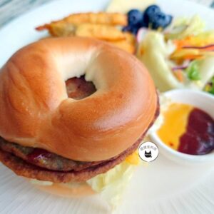 義美原味貝果（6入）540g/純素 ﹍ 811-0014