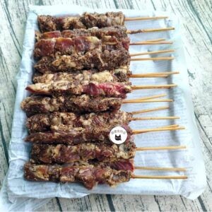 『烤肉專區』黑胡椒牛肉串 -- 20支 / 40支（七吋籤）... 962-0261：圖片 9