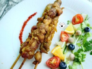 『烤肉專區』咖哩雞肉串 -- 20支 / 40支（七吋籤）... 962-0262