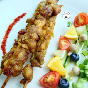 『烤肉專區』咖哩雞肉串 -- 20支 / 40支（七吋籤）... 962-0262：圖片 6