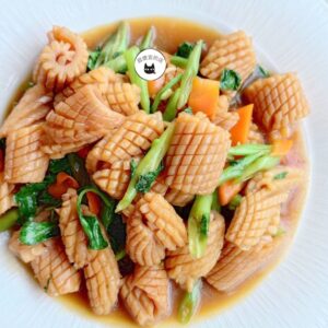 超便宜的店～阿根廷刻花魷魚 / 泡發魷魚 600g（散出 / 無真空包裝） ﹍ 109-0026：圖片 4