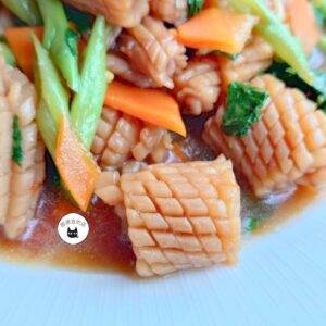 超便宜的店～阿根廷刻花魷魚 / 泡發魷魚 600g（散出 / 無真空包裝） ﹍ 109-0026：圖片 9