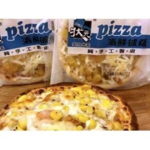 網購冷凍料理│冷凍5吋圓形海鮮披薩6片│冷凍食品