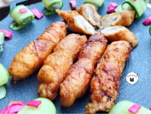爆漿雞肉捲 10入   約90g*10條 ﹍ 811-0153