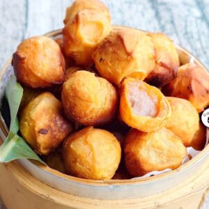 黃金地瓜球 600g（內含芋泥餡 / 全素）﹍ 811-0183：圖片 4