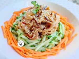【年菜專區】日式涼拌調味干貝唇1000g ﹍ 962-0061