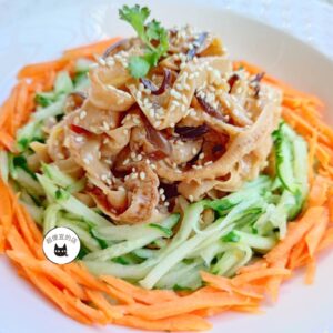 【年菜專區】日式涼拌調味干貝唇1000g ﹍ 962-0061