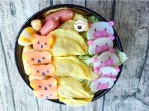 日本卡通造型魚板 65g -- 小熊 / 小豬 ﹍ 102-0858