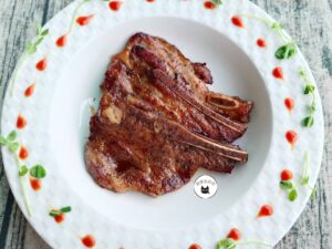 【烤肉專區】調味戰斧豬排 270g/3入 ﹍ 962-0530
