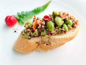 【蘭揚蘭田】藜麥毛豆 500g（植物五辛素） ﹍ 105-0824