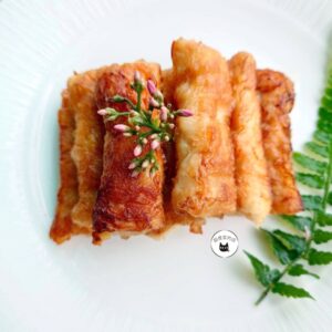 【日芳牌】黃金花枝酥 350g/10入 ﹍ 105-0825：圖片 3