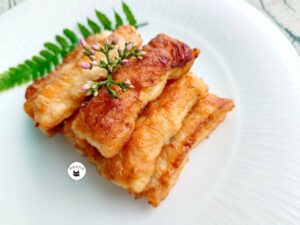 【日芳牌】黃金花枝酥 350g/10入 ﹍ 105-0825