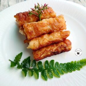 【日芳牌】黃金花枝酥 350g/10入 ﹍ 105-0825：圖片 5