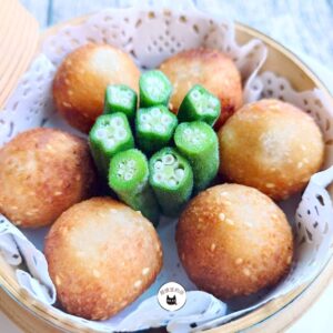 蛋黃麻糬芋丸 530g/15顆（蛋素） ﹍ 105-0827