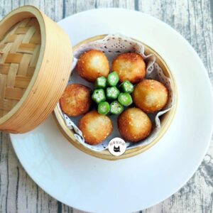 蛋黃麻糬芋丸 530g/15顆（蛋素） ﹍ 105-0827：圖片 7