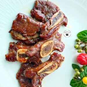 【烤肉專區】美國炭燒帶骨牛小排 250g ﹍ 962-0533