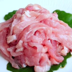 台灣溫體豬～豬肉絲 600g（散裝） ﹍ 061-0031