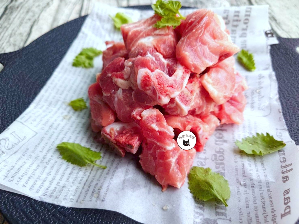 台灣溫體豬~豬排骨 600g(散裝/無真空包裝) ﹍ 061-0033