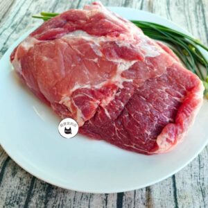 台灣溫體豬～豬梅花肉 600g（散裝/無真空包裝） ﹍ 061-0037