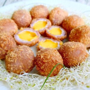 【龍宮大廚】金沙芋泥球 300g/12個 ﹍ 962-0545