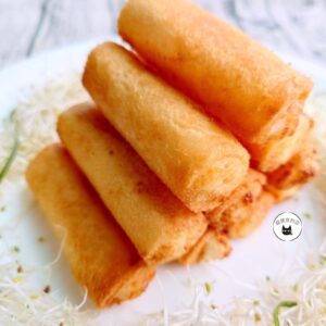 《快速成團》【龍宮大廚】爆漿鮮乳捲 240g/10隻（蛋奶素） ﹍ 962-0546 ➡️  ＄90（市價＄135 / 僅此一批出清）