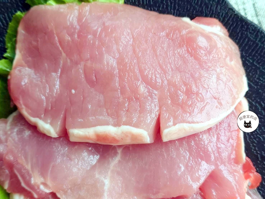 台灣溫體豬~無骨豬里肌肉排 600g(散裝 / 切片 / 無真空包裝) ﹍ 061-0043:圖片 3