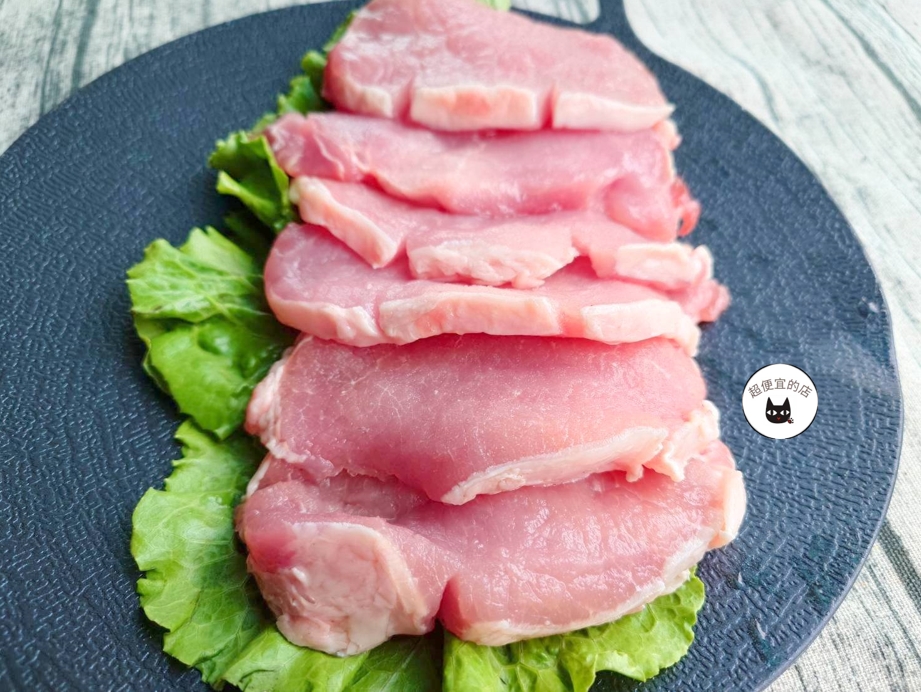 台灣溫體豬~無骨豬里肌肉排 600g(散裝 / 切片 / 無真空包裝) ﹍ 061-0043:圖片 9