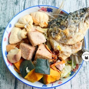 搞岡沙茶鮭魚頭鍋 1200g（淨重1000g/內附濃縮湯包） ﹍ 962-0549